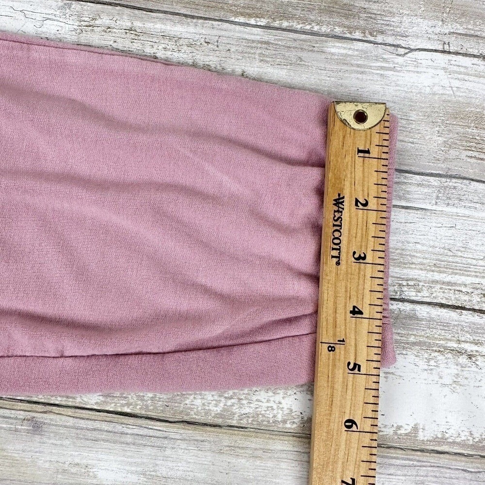Daily‎ Ritual Women's Jumpsuit Large Supersoft Terry Sleeveless Scoopneck Pink - Picture 13 of 14
